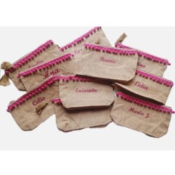 Bolso de yute personalizo