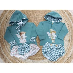 Conjunto bebé “Dulces Duendes” niña y niño